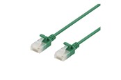 Netværkskabel - Deltaco patch cable - 1 m - green - Grøn - 1m - UUTP-1022