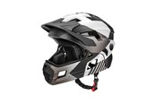 Cykeltilbehør - Rockbros TS-61 10110061005 Children's Bike Helmet with Detachable Chin Size S (48-54) - Gray - 10110061005