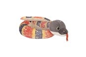 Plys - Wild Republic Plush Toy Squishy Snakes 132 cm Brown - 30157