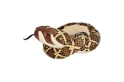 Plys - Wild Republic Plush Toy Snakes 137 cm Western Diamondback Rattlesnake - 16754