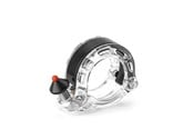 Cykeltilbehør - Rockbros 34210028002 Q-shaped bicycle bell - transparent - 34210028002
