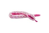 Plys - Wild Republic Plush Toy Snakes 137 cm Foil Pink Blossom - 27784