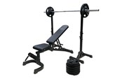 Sport & Fitness - TITAN LIFE Weight Set Garage Gym 100 kg - 270-200125