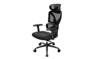 Gamer Stol - TX3 XTC Cushion Kontorstol - Sort - Mesh - Op til 120 kg - TEGC-3092101.11