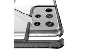 Mobil - Covers & Cases - ITSKINS HYBRID CLEAR cover for Samsung Galaxy S21 Ultra 4G / 5G®. Black and transparent - SGU3-HBMKC-BKTR