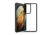 Mobil - Covers & Cases - ITSKINS FERONIABIO PURE Cover for Samsung Galaxy S21 Ultra 4G / 5G®. Black and transparent - SGU3-FROPE-BKTR
