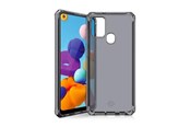 Mobil - Covers & Cases - ITSKINS SPECTRUM CLEAR cover for Samsung Galaxy A21s®. Smoke - SGSA-SPECM-SMOK