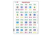 Puslespil - Larsen Puzzles Puzzle MemoPuzzle. Learn minus pieces with numbers from - 40 pieces Maxi (36.5x28.5 cm) Floor - GP8