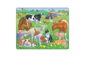 Puslespil - Larsen Puzzles Puzzle Pets - 15 pieces Maxi (36.5x28.5 cm) Floor - FH35