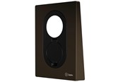 Elbil ladere - Zaptec Go Front Cover, Wood Brown - 70115