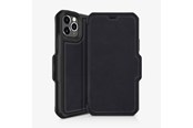 Mobil - Covers & Cases - ITSKINS HYBRID FOLIO cover for iPhone 11 Max / XS Max®. Black with recycled leather - APXM-HYBRF-BKRL