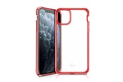 Mobil - Covers & Cases - ITSKINS HYBRID CLEAR cover for iPhone 11 Pro Max / XS Max®. Red and transparent - APXM-HBMKC-RATR