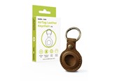 Mobil - Andet Tilbehør - Mobile Origin AirTag Leather Keychain A6 midnight brown - MO-ALK-MBRW