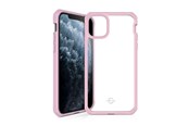 Mobil - Covers & Cases - ITSKINS HYBRID SOLID cover for iPhone 11 Pro / XS / X®. Pink and transparent - APXE-HYBSO-PKTR