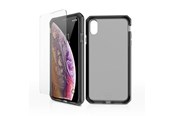 Mobil - Beskyttelsesglas - ITSKINS SUPREME FROST360 (Supreme + 2.5D Glass) cover for iPhone XS / X®. Black - APHX-SUFDC-BLCK