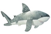 Plys - Wild Republic Plush Toy Jumbo Cuddlekins 96 cm Great White Shark - 18700