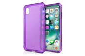 Mobil - Covers & Cases - ITSKINS  SPECTRUM CLEAR cover for iPhone XS / X®. Purple - APHX-SPECM-PRPL