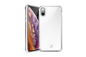 Mobil - Covers & Cases - ITSKINS HYBRID GLASS cover for iPhone XS / X®. Silver - APHX-IRIDM-SLVR