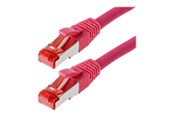 Netværkskabel - Helos patch cable - 1 m - magenta - Pink - 1meter - 118041