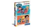 Puslespil - Clementoni Puzzle WB DC Super Friends 2x60 pieces Floor - 21624