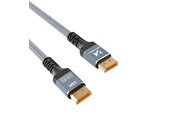 Skærmkabel - Wozinsky WPS-16AYL1S DisplayPort 2.1 Cable 80Gb/s 16K@60Hz 8K@120Hz 4K@240Hz HDR HDCP DSC 1m - Black - 5907769376689