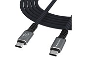 USB kabel - Wozinsky WPS-UY41S USB-C USB4 Cable 40Gb/s 240W 1m 4K - Black - 5907769376740