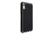 Mobil - Covers & Cases - ITSKINS  HYBRID FOLIO cover for iPhone XR®. Black and red with recycled leather - AP61-HYBRF-BRRL