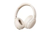 Hovedtelefoner/headset - Baseus Bass BH1 Lite Wireless On-Ear Bluetooth 6.0 Headphones - White - A0203C02