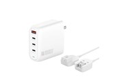 Mobil - Adaptere & Opladere - 4smarts Charger GaN Flex Pro 100W 3xUSB-C 1xUSB-A Travel Edition USB Type A - 100 Watt - 545100