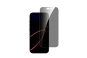 Mobil - Beskyttelsesglas - 4smarts iPhone 17 Pro privacy screen protector with mounting frame - 541574
