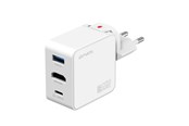 Mobil - Adaptere & Opladere - 4smarts 3in1 HDMI hub with charger GaN Flex 65W white - 541711
