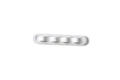 Boligindretning - Simiu SOLWAVE - Solbrille Holder Til Væg - 1 stk - Hvid - 24cm - 5714255011913
