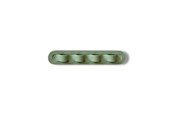 Boligindretning - Simiu SOLWAVE - Solbrille Holder Til Væg - 1 stk - Støvet Grøn - 24cm - 5714255011944