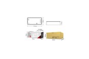 Smart Home - Miboxer LED Controller - 3-in-1 - RGB-CCT - DC12/24V - Zigbee 3.0 - 12A - 4038816137043