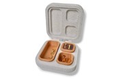 Boligindretning - Simiu JEWTRA - Smykke Rejseboks i hvid marmor - 10,7 x 10,4 x 3cm - 5714255012286