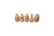 Boligindretning - Simiu MINI VASES - Magnetisk - 6 cm - 5 stk - Lys Fersken - 5714255012309