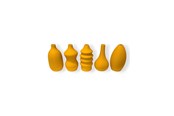Boligindretning - Simiu MINI VASES - Magnetisk - 6 cm - 5 stk - Senneps Gul - 5714255012323