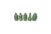 Boligindretning - Simiu MINI VASES - Magnetisk - 6 cm - 5 stk - Støvet Grøn - 5714255012347