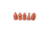 Boligindretning - Simiu MINI VASES - 8 cm - 5 stk - Støvet Rosa - 5714255012439