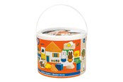 Konstruktionslegetøj - Bambolino Toys Block barrel Wood Nijntje 50 pcs. - 17071
