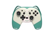Spil tilbehør - Freaks And Geeks Pandy Wireless Controller for children with paddles - green - Wireless Controller - Nintendo Switch - 299127B