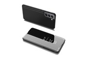 Mobil - Covers & Cases - Hurtel Clear View Case Flip Cover for Samsung Galaxy S22 + (S22 Plus) Black - 5907769337826