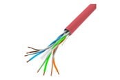 Netværkskabel - Lanberg bulk cable - 305 m - red - Rød - 305m - LCU6-10CC-0305-R