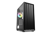 Kabinet - Sharkoon VK3 RGB - tower - ATX - Kabinet - Tower - Sort - 4044951041237