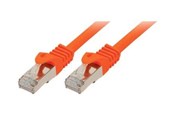 Netværkskabel - SCONN Shiverpeaks BASIC-S patch cable - 1 m - orange - Orange - 1m - BS75511-O