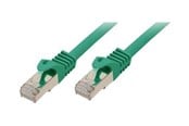 Netværkskabel - SCONN Shiverpeaks BASIC-S patch cable - 5 m - green - Grøn - 5m - BS75515-G