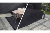 Haveredskaber - Home>it Garden overtræk til havemøbler, L210×B155×H95 cm, sort - 87134