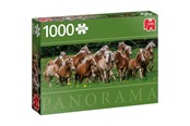 Puslespil - Jumbo Puzzle - Haflinger Horses (1000 pieces) - JUM8827