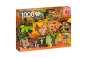 Puslespil - Jumbo Puzzle - Autumn Animals (1000 pcs) - JUM8863