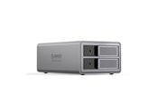 Harddisk - tilbehør - ORICO 9828RU3 2 Big DAS Solution ProRAID Disk Array for 2 2.5"/3.5" SATA HDD/SSD Drives with RAID Controller - Gray - 9828RU3-EU-GY-BP
